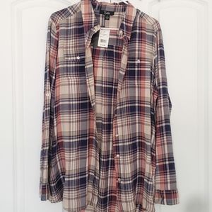 NWT! Multi Color Flannel